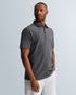 Polo shirt with allover jacquard pattern – Grey Comfort Denim – Polo shirts | CAST IRON