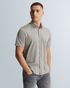 Overhemd met korte mouwen van lichtgewicht jersey – Grey Comfort Denim – Smart casual overhemden | CAST IRON