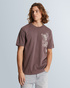 T-shirt van jersey met artwork – Burnshed Lilac – T-shirts | CAST IRON