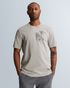 T-shirt van jersey met artwork – Grey Comfort Denim – T-shirts | CAST IRON