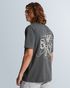 T-shirt van jersey met artwork op de rug – Grey Comfort Denim – T-shirts | CAST IRON