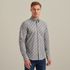 Shirt with allover print – Grey Comfort Denim – Shirts | VANGUARD