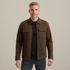 Shirt jacket met ritssluiting – Brown – New in | VANGUARD