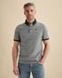 Polo shirt with allover jacquard pattern – Black Indigo – Polo shirts | VANGUARD