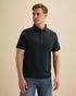 Polo shirt in jersey with jacquard pattern – Black Indigo – Polo shirts | VANGUARD
