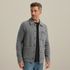 Shirt jacket met knoopsluiting – Grey Comfort Denim – Vesten | VANGUARD