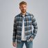 Overhemd met ruitpatroon – Black Indigo – Casual overhemden | PME LEGEND
