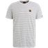 T-shirt with stripe pattern – Castle Wall – T-shirts | PME LEGEND