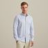 Oxford overhemd van jersey  – Black Indigo – Smart casual overhemden | VANGUARD