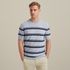 T-shirt in cotton/linen – Black Indigo – T-shirts | VANGUARD