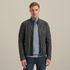 Bikebolt leren jas – Grey Comfort Denim – Leren jassen | VANGUARD