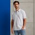 Polo van twill jersey – Grey Comfort Denim – Polo's | CAST IRON