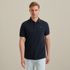 Polo met wafelstructuur – Black Indigo – Polo's | VANGUARD