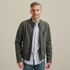 Bikebolt leren jas – Grey Comfort Denim – Leren jassen | VANGUARD