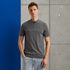 Polo van katoen/modal – Grey Comfort Denim – Polo's | CAST IRON