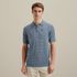 Polo met streepstructuur – Black Indigo – Polo's | VANGUARD