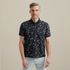 Polo with allover print – Black Indigo – Polo shirts | VANGUARD