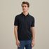 Polo van katoen/modal  – Black Indigo – Polo's | VANGUARD