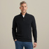 Pullover with colour effect – Black Indigo – Knitwear | VANGUARD