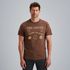 T-shirt with artwork – Brown – T-shirts & polo shirts | PME LEGEND
