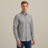 Shirt with allover print – Grey Comfort Denim – Shirts | VANGUARD