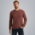 Pullover with waffle texture – Brown – Pullovers | PME LEGEND