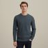 Pullover in cotton/wool blend – Black Indigo – Knitwear | VANGUARD