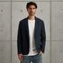 Blazer met structuur – Black Indigo – Blazers | CAST IRON