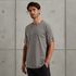 T-shirt van 100% katoen – Grey Comfort Denim – T-shirts | CAST IRON