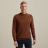 Mock neck pullover – Brown – Knitwear | VANGUARD