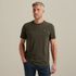 T-shirt met badge – Grey Comfort Denim – T-shirts | VANGUARD