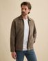 Shirt jacket in suede – Brown – Leather jackets | VANGUARD