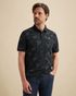 Polo shirt in piqué with allover print – Black Indigo – Polo shirts | VANGUARD