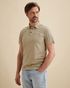 Polo shirt in 100% cotton with stripe pattern – Brown – Polo shirts | VANGUARD