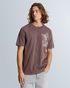 T-shirt in jersey with artwork – Burnshed Lilac – T-shirts | CAST IRON