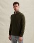 Pullover in cotton/modal with half-zip – Elmwood – Pullovers | PME LEGEND