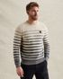 Pull en 100 % coton avec motif à rayures – Castle Wall – Pulls | PME LEGEND