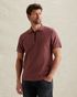 Polo shirt with waffle texture and ribbed collar – Mellow Rose – Polo shirts | PME LEGEND