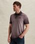 Polo shirt with cold-dye wash and flight pocket – Black Indigo – Polo shirts | PME LEGEND