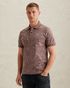 Polo shirt in slub jersey with allover print – Burnshed Lilac – Polo shirts | PME LEGEND