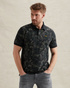 Polo shirt in jersey with allover print – Black Indigo – Polo shirts | PME LEGEND