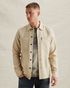 Shirt jacket with button closure and texture – Castle Wall – Casual shirts | PME LEGEND