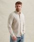 Shirt in cotton/linen with allover print – Castle Wall – Casual shirts | PME LEGEND