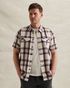 Shirt with check pattern and chest pockets – Burnshed Lilac – Casual shirts | PME LEGEND