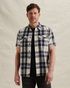Shirt with check pattern and chest pockets – Black Indigo – Casual shirts | PME LEGEND