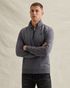 Sweatshirt with stand-up collar and garment-dye wash – Grey Comfort Denim – Sweatshirts | PME LEGEND