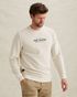 Sweatshirt with artwork and ribbed collar – Castle Wall – Sweatshirts | PME LEGEND
