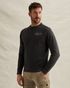 Sweatshirt with garment-dye wash and artwork – Brown – Sweatshirts | PME LEGEND