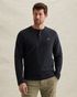 Henley T-shirt with long sleeves – Black Indigo – T-shirts | PME LEGEND