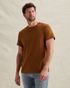T-shirt in slub jersey with print – Pumpkin Spice – T-shirts | PME LEGEND